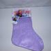 Disney Accessories | Frozen 2 Christmas Stocking Elsa & Anna Nwt | Color: Purple/White | Size: Os