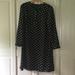 J. Crew Dresses | Jcrew Silk All Over Star Print Dress | Color: Black | Size: 4