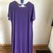 Lularoe Dresses | Lularoe Maria Maxi Dress | Color: Purple | Size: L