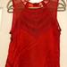 Free People Tops | Free People Tank Top. | Color: Red | Size: S