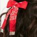 Free People Accessories | New Free People Red Bandana Hair Barrette Clip | Color: Red | Size: Os