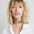 Free People Jewelry | Free People Southwestern Concho Leather Choker | Color: Black/Brown | Size: Various