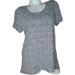 Lularoe Tops | Lularoe Irma Top Gray X Pattern Size Xl | Color: Gray/Pink | Size: Xl