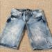 Levi's Bottoms | Girls Levi’s Whitewashed Denim Bermuda Shorts | Color: Blue | Size: 12g