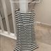 J. Crew Dresses | Jcrew Silk Strip Dress | Color: Black/White | Size: 2