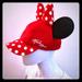 Disney Accessories | Disney Parks Minnie Mouse Ears Cap Youth 54-57cm | Color: Red | Size: 54-57cm