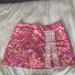 Lilly Pulitzer Skirts | Euc Lilly Pulitzer Chum Bucket Skort Size 4 | Color: Pink | Size: 4