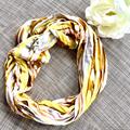 J. Crew Accessories | J Crew Multi Colored Scarf | Color: Pink/Yellow | Size: Os