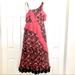 Anthropologie Dresses | La Maison Talulah Maxi Dress | Color: Black/Red | Size: S