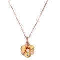 Kate Spade Jewelry | Kate Spade Rose Gold Pick A Posey Necklace | Color: Gold/Pink | Size: Os