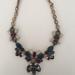 J. Crew Jewelry | J Crew Jeweled Necklace | Color: Blue/Purple | Size: Os