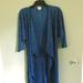 Lularoe Intimates & Sleepwear | Lularoe Lindsay 3/4 Sleeve Kimono | Color: Blue | Size: S