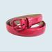 J. Crew Accessories | J. Crew 23104 Coral Pink Skinny Belt Size Xs | Color: Pink | Size: Xs