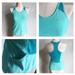 Nike Tops | Nike Dri Fit Racer Back Tank With Built In Bra | Color: Blue/Green | Size: M