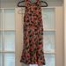 J. Crew Dresses | Floral Print Jcrew Dress | Color: Red | Size: 2