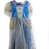 Disney Costumes | Disney Classic Cinderella Dress Costume 4-6x | Color: Blue/Silver | Size: Osg