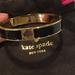 Kate Spade Jewelry | Kate Spade Hole Punch Bangle Bracelet | Color: Black/Gold | Size: Os