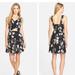 Jessica Simpson Dresses | Jessica Simpson Lillian Fit & Flare Dress, Nwt | Color: Black/Yellow | Size: M