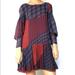 Zara Dresses | Host Pickzara Trafaluc Tunic/Dress | Color: Blue/Red | Size: M