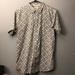 Levi's Shirts | Levis Dress Shirt Patterned White Men’s Sz. L | Color: Black/White | Size: L