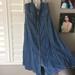 Ralph Lauren Dresses | Euc Halter Jean Dress Ralph Lauren | Color: Blue | Size: 10