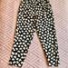 Kate Spade Pants & Jumpsuits | Kate Spade New York Heart Drawstring Pants | Color: Black/White | Size: 2
