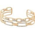 Michael Kors Jewelry | Michael Kors Mkj6958791 Brilliance Crystal Stainle | Color: Gold | Size: Os