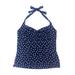 J. Crew Tops | J Crew Navy Polka Dot Halter Top | Color: Blue | Size: 4