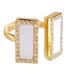 Kate Spade Jewelry | Kate Spade Understated Elegance Ring | Color: Gold/White | Size: 7