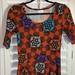 Lularoe Dresses | Lularoe Nicole Dress S | Color: Orange | Size: S