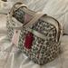 Coach Bags | Coach Chelsea Heritage Signature Logo Satchel | Color: Gray/White | Size: 12”L X 6.5”W X 8.5”D