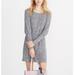 Madewell Dresses | Madewell Marled Knit Sweater Dress Size Xxs | Color: Gray | Size: Xxs