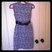 Nine West Dresses | Nine West Midi Dress, Size 2 | Color: Black/Cream | Size: 2