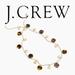 J. Crew Jewelry | J. Crew Tortoise Disc Necklace | Color: Brown/Gold | Size: Os