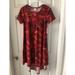 Lularoe Dresses | Lularoe Xxs Carly | Color: Red | Size: Xxs