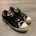 Converse Shoes | Converse All Star Shoes | Color: Black/Pink | Size: 8