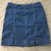Free People Skirts | Free People Modern Femme Denim Mini Skirt | Color: Blue | Size: 2