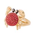 Kate Spade Jewelry | Kate Spade Shore Thing Crab Ring Crab | Color: Gold/Red | Size: Various