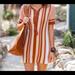 Free People Dresses | Free People Sweater Dress! | Color: Orange/White | Size: S