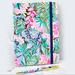 Lilly Pulitzer Office | Lilly Pulitzer Journal With Pen Slathouse Soiree | Color: Green/Pink | Size: Os