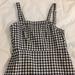 Urban Outfitters Dresses | Gingham Dress | Color: Black/White | Size: Xs
