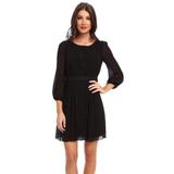 Jessica Simpson Dresses | Jessica Simpson Black Chiffon Dress | Color: Black | Size: 4