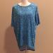 Lularoe Tops | Lularoe Irma Top. Women’s Size Xxs | Color: Blue | Size: Xxs