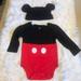 Disney Costumes | Disney “ Mickey Mouse “ | Color: Black/Red | Size: 6/9 Months