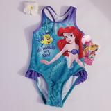 Disney Swim | Disney Mermaid Upf 50 Bathing Suit | Color: Green/Purple | Size: 2tg