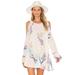 Free People Dresses | Free People Nwt Women Clear Skies Shift Dress.“ S” | Color: Blue/White | Size: S