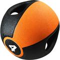 Pure2Improve - Medizinball Mit Griffen 4kg, Trainingsball, Gymnastikball, Professionell Turnhalle Ball