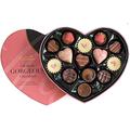 3x209g Martin's Chocolatier Box of Belgian Pralines Chocolates in Heart Shaped Box - Love Box full of Hearts, Perfect Valentines Day Gifts for Him or Her - Variety of Milk, Dark, White Pralines (PINK)