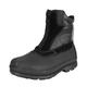 NORTIV 8 Men's 170410 Black Insulated Waterproof Construction Hiking Winter Snow Boots Size 10 UK