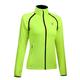 AXEN Women Convertible Cycling Jacket Windproof Water Resistant Softshell Yellow L